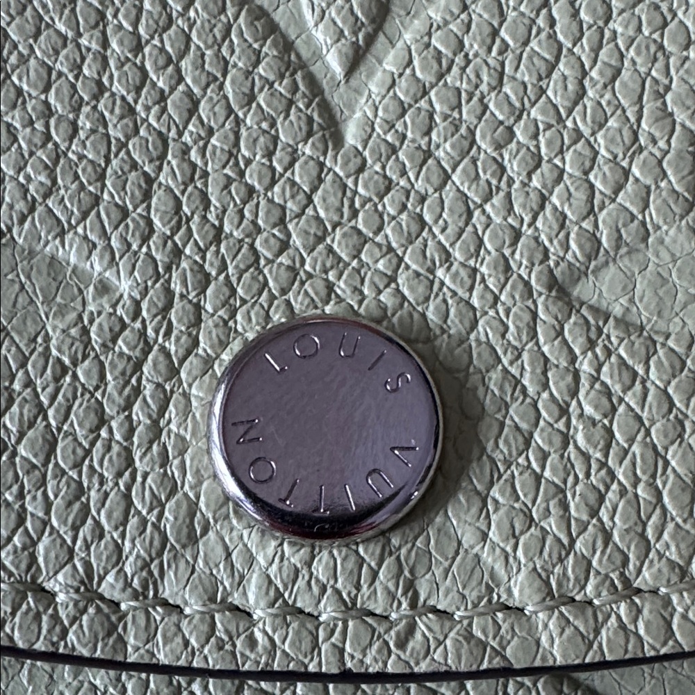 Louis Vuitton Rosalie Coin Card Holder, Pistachio Green Empreinte Leather - Picture 10 of 10